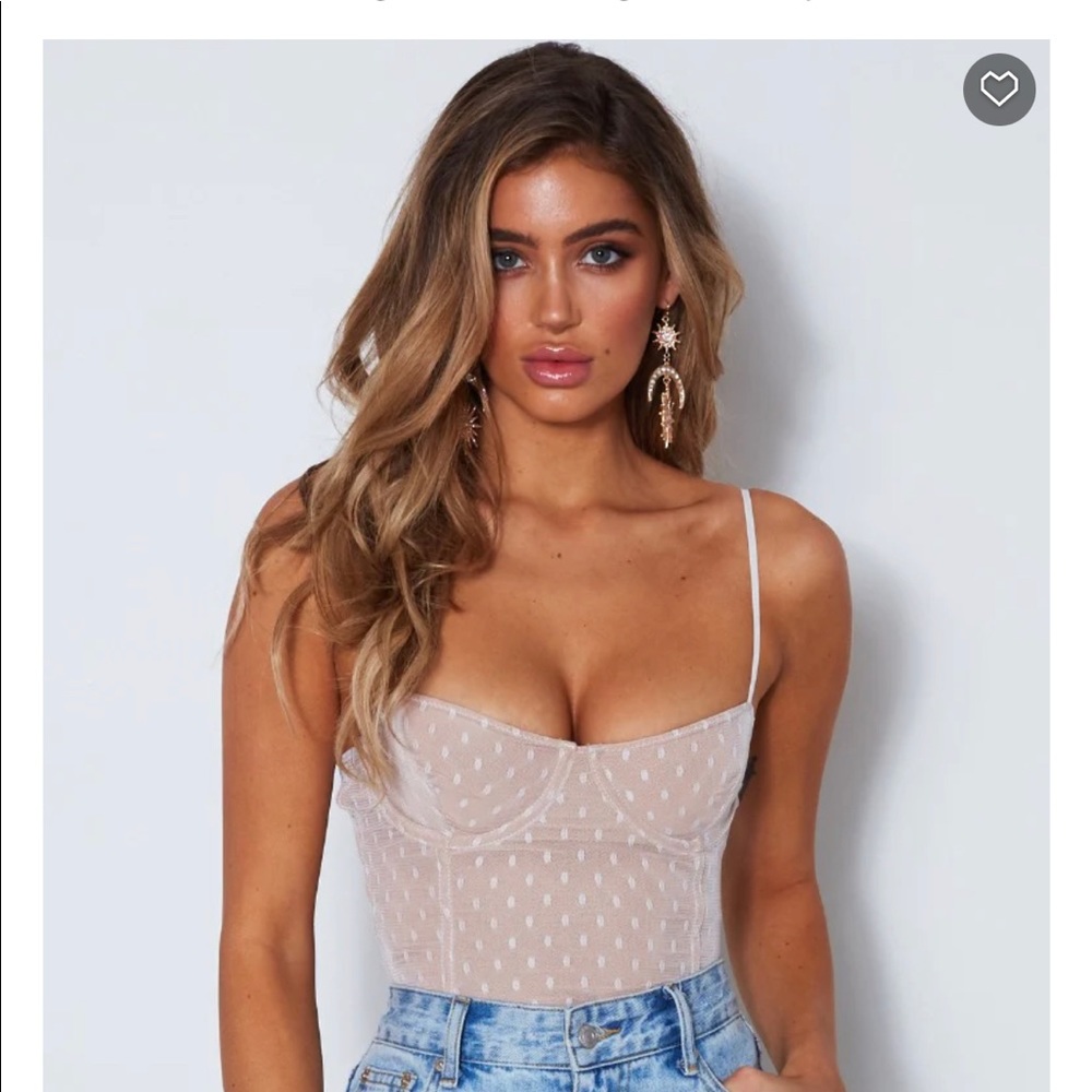 White Fox No Looking Back Bodysuit